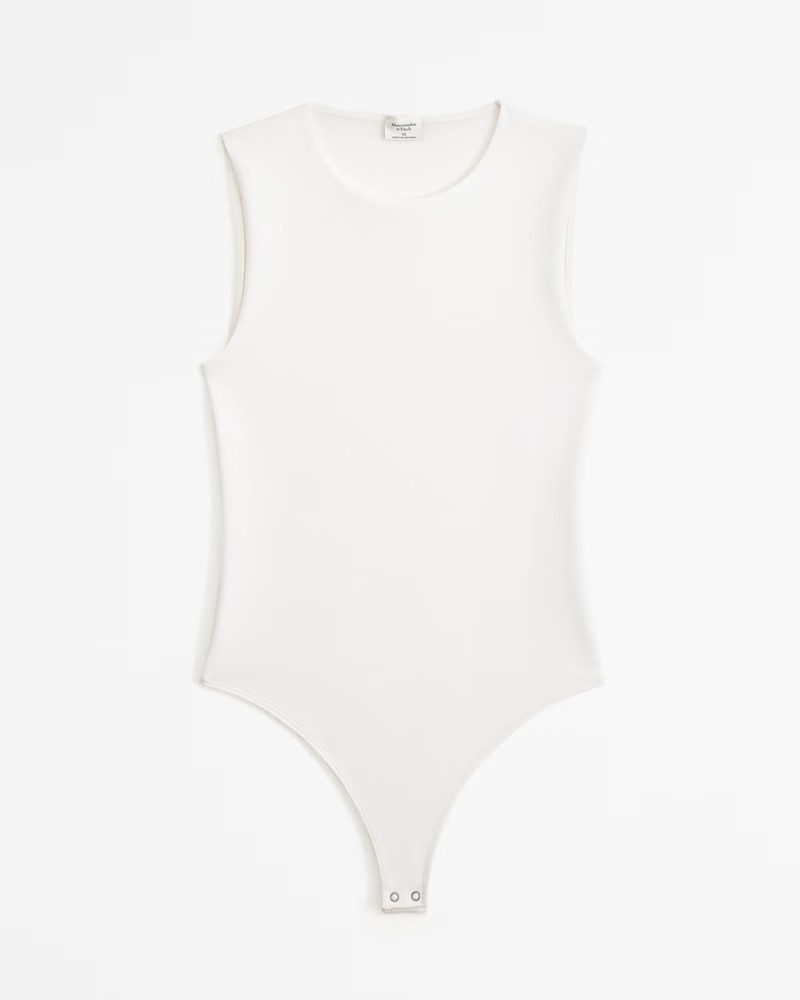 Sculpt Matte Crew Shell Bodysuit | Abercrombie & Fitch (US)