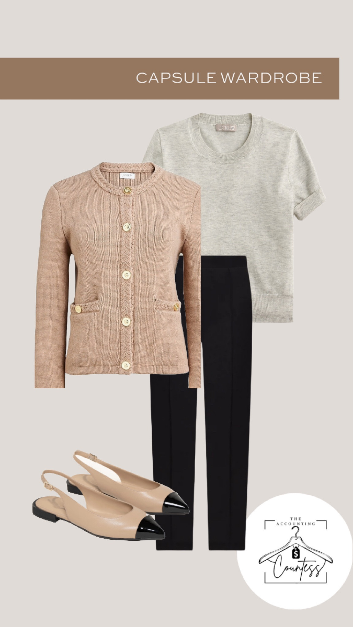 Summer capsule wardrobe outfit 

#LTKSeasonal #LTKShoeCrush #LTKWorkwear