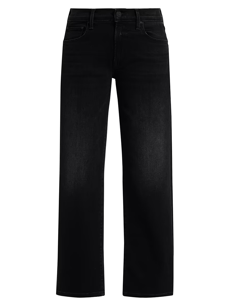 Women's The Rambler Mid-Rise Zip Flood Jeans - Spiked Hair Art Flair - Size 26 | Saks Fifth Avenue