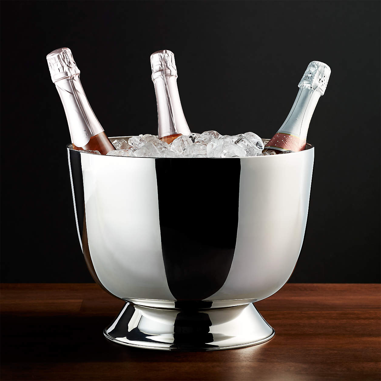 Easton Wine/Champagne Bucket + Reviews | Crate & Barrel | Crate & Barrel