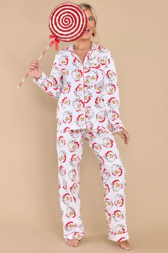 Naughty womens christmas pajamas hot sale