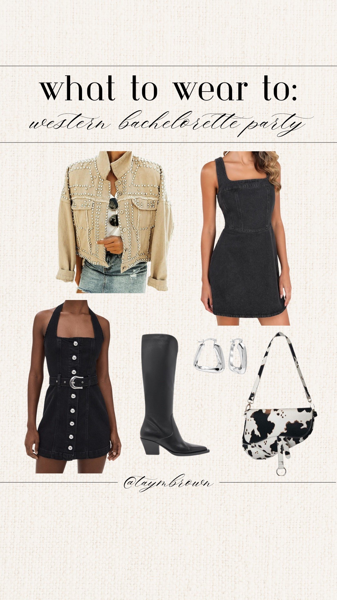 What to wear to a western themed  Bachelorette Party 🌵🪩

#LTKStyleTip #LTKParties #LTKSaleAlert