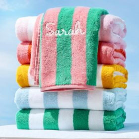 Cabana Stripe Towel | Mark and Graham