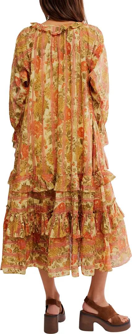 Free People Garden Wonders Long Sleeve Cotton Maxi Dress | Nordstrom | Nordstrom