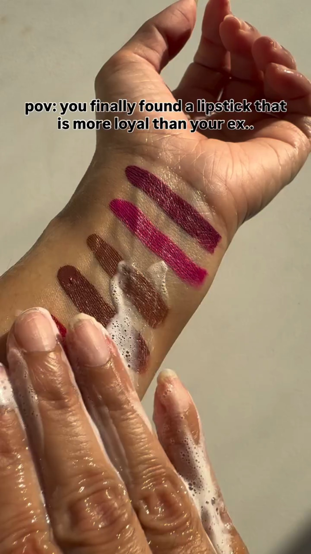 I love a transfer-proof lipsticks and @maybelline Super Stay Lipsticks have been my forever favorite. And now in the new packaging, Maybelline’s Super Stay Matte Ink Liquid Lipsticks look even better. Once they set, they don’t budge, not even with a soap. I really had to work in the cleansing balm to get these swatches out and that’s the way i like it with my lipsticks. 

Truly stays put all day through meals, drinks and whatever else your lips might touch during the day..

#superstaymatteink #giftedbymaybelline #maybellinesuperstay #maybellinesuperstaymatteink #transferprooflipstick #transferprooflipmatte #smudgeprooflipstick #smudgeprooflipcolor #smudgeprooflips #nobudgelipstick #lipstickswatches #lipstickshades #lipstickswatch #alldaylipstick

#LTKFindsUnder50 #LTKHoliday #LTKBeauty