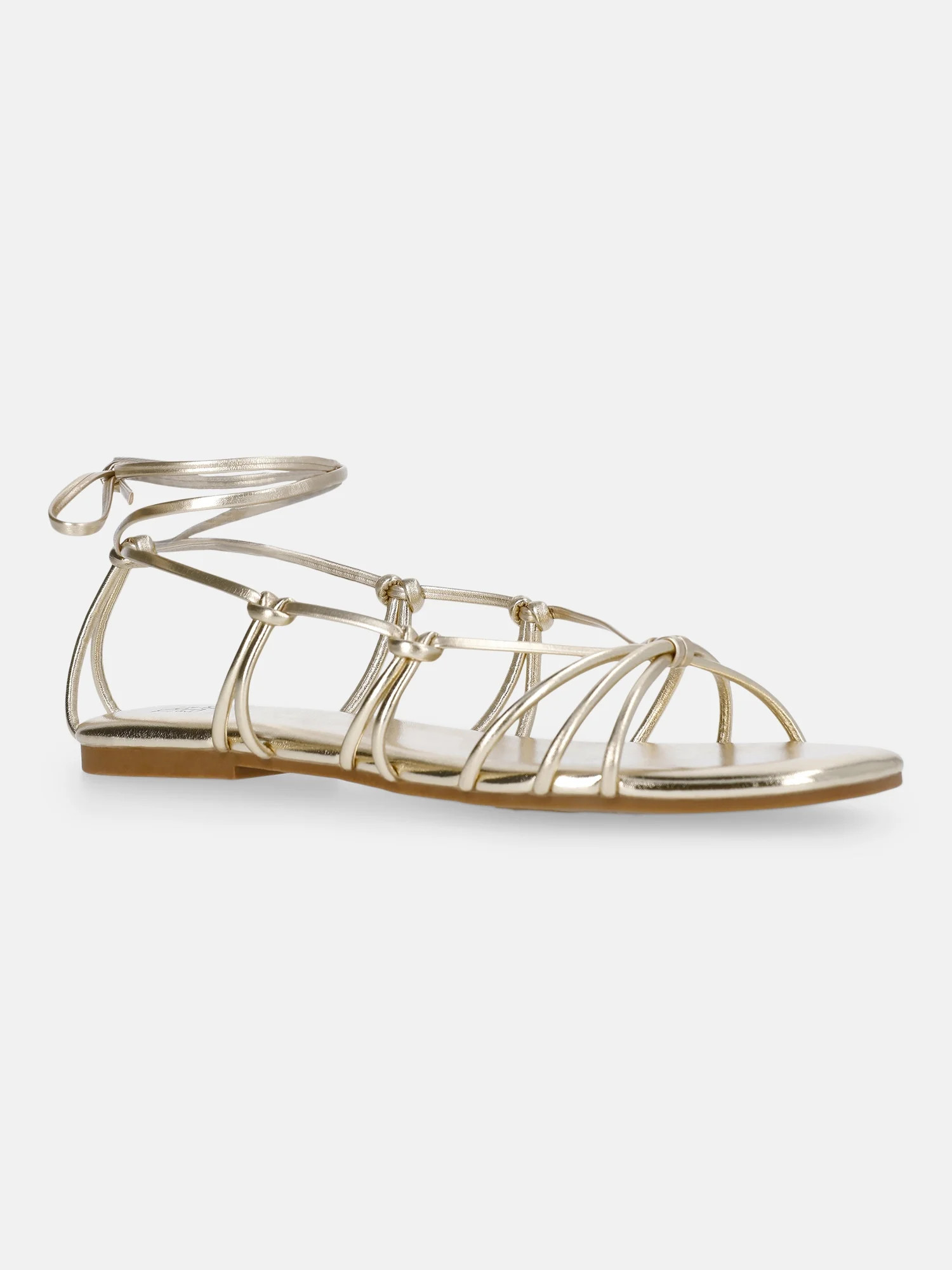Time and Tru Women's Lace Up Sandals | Walmart (US)