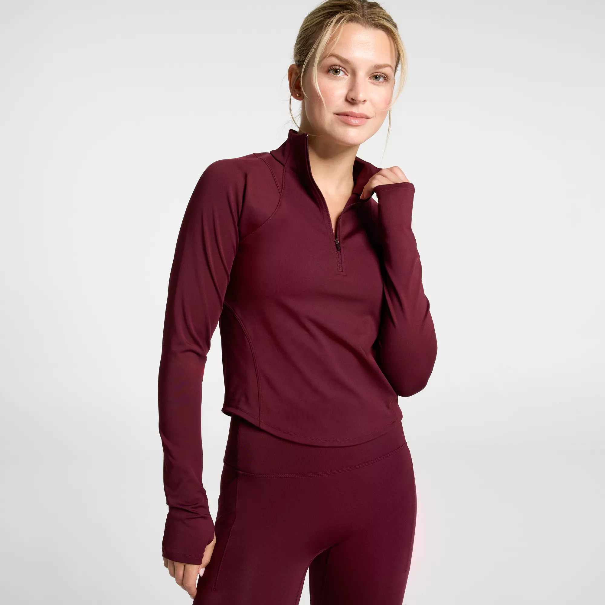DSG Women's Activate 1/4 Zip Pullover, Large, Team Burgundy | DICK'S Sporting Goods