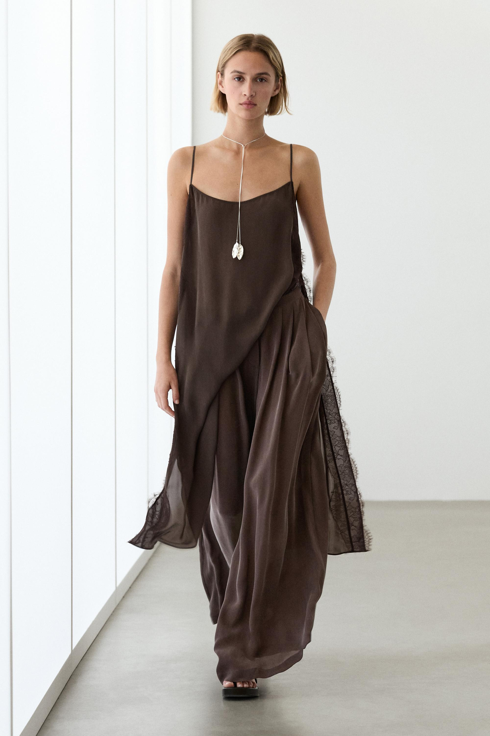 Total look flowing skort | Massimo Dutti US