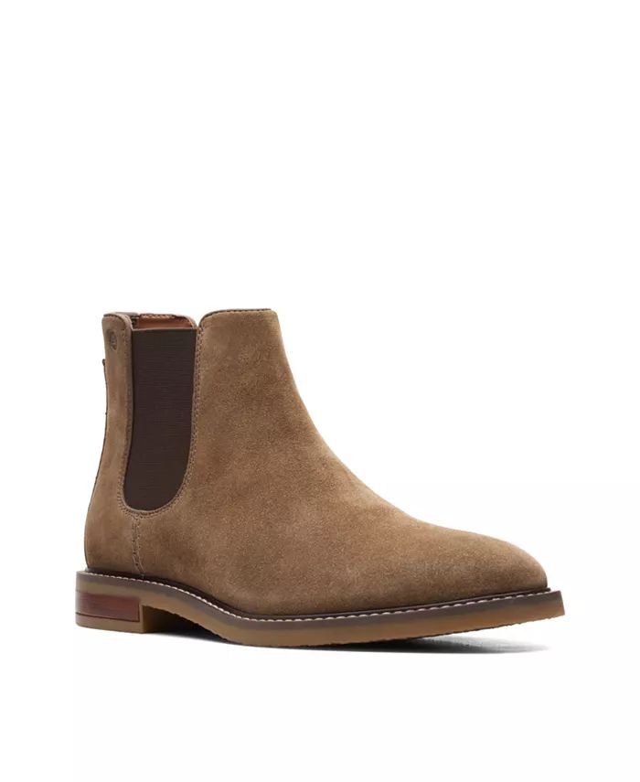 Men's Collection Jaxen Chelsea Suede Comfort Boots | Macy's