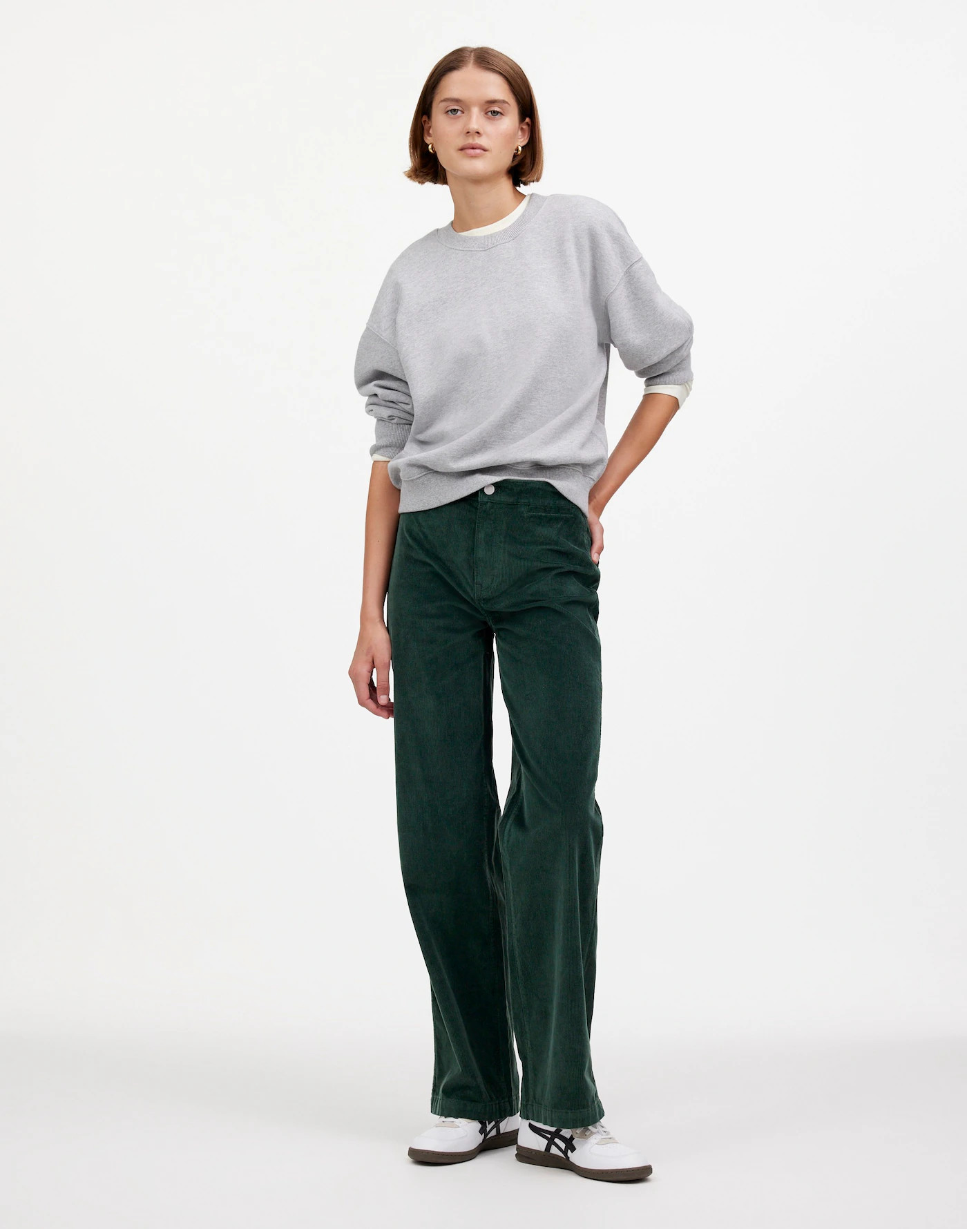 The Emmett Wide-Leg Pant in Corduroy: Welt Pocket Edition | Madewell | Madewell