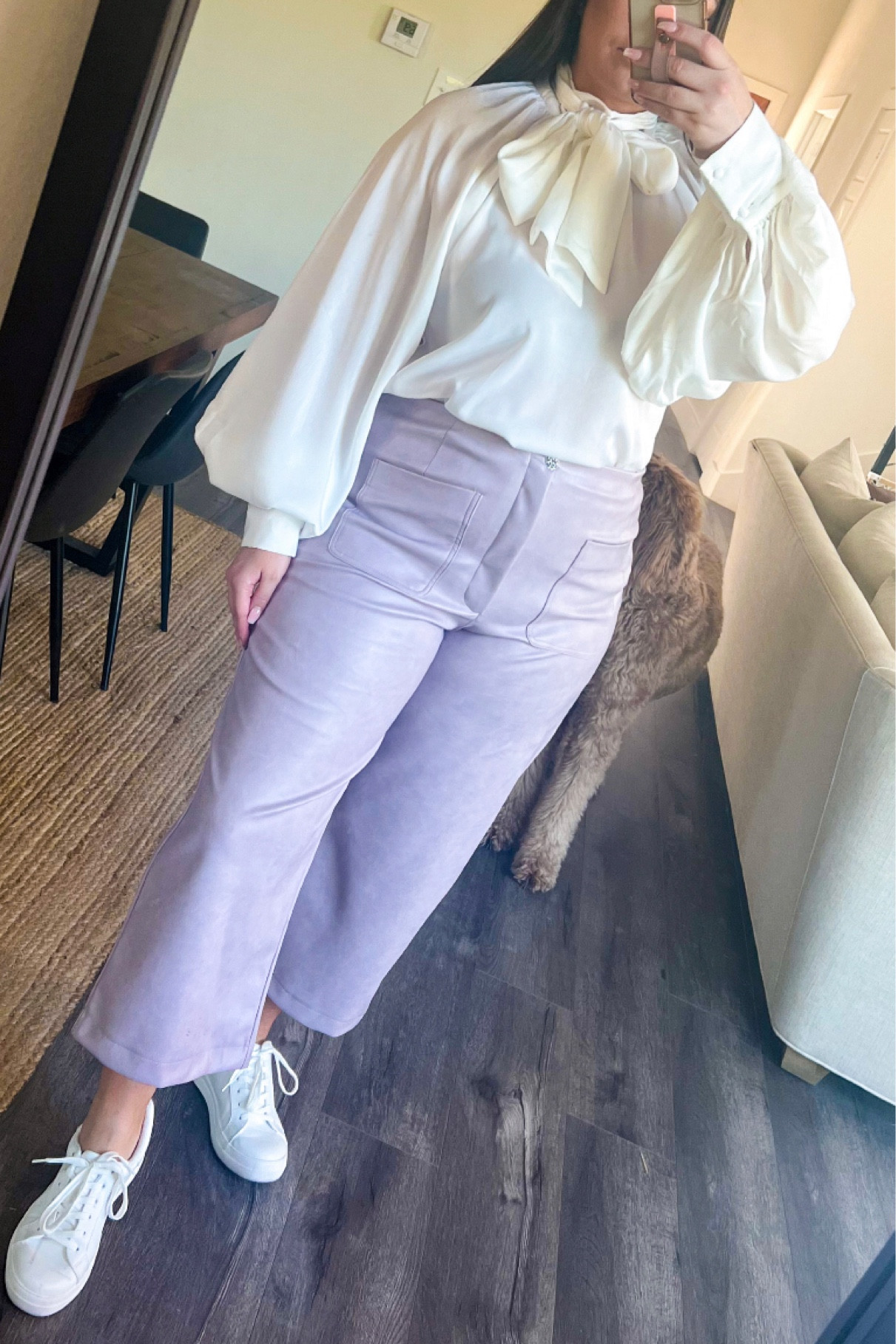 My purple leather pants are still available in other cute colors and are on MAJOR SALE! #ltkspring #anthro #cutefinds 

#LTKSeasonal #LTKFind #LTKGiftGuide