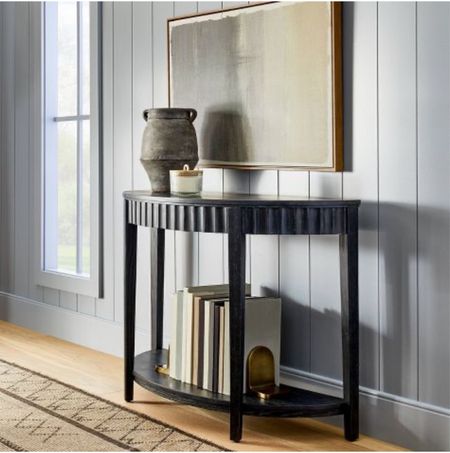 Love this cute console entry way table for for small or narrow space! Perfect for hallways too. Modern Console table. Studio McGee at Target. 

#LTKhome #LTKstyletip #LTKFind