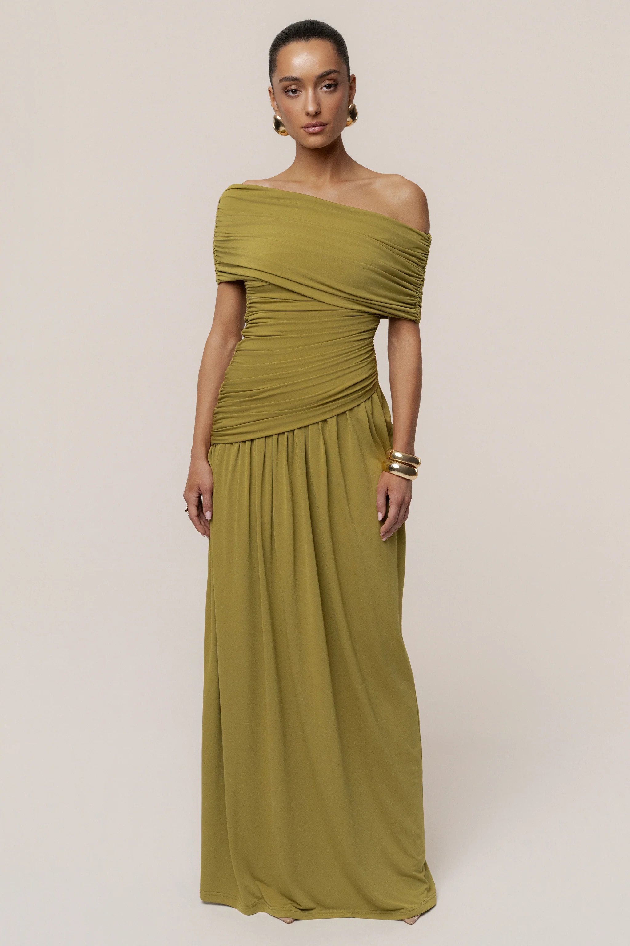 Moss Vision Of Elegance Maxi Dress | JLUXLABEL US