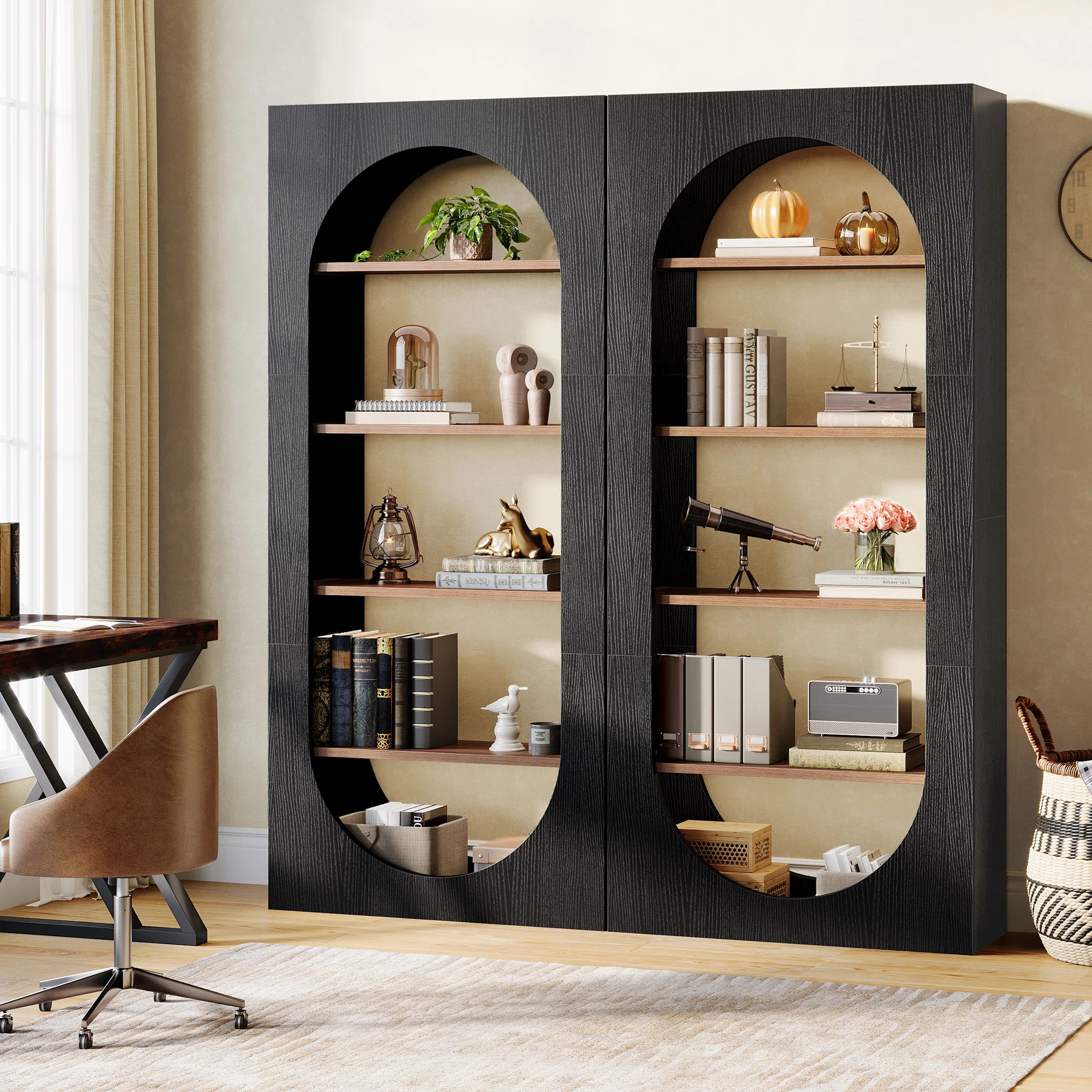 Modern Bookcase(Set Of 2) | Wayfair North America