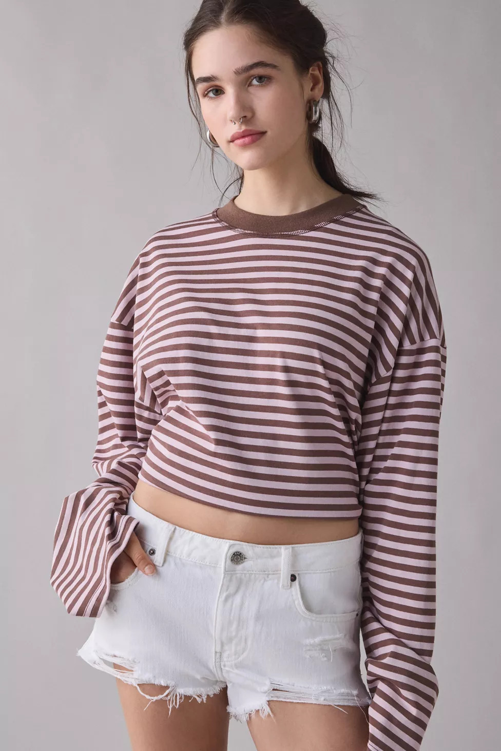 BDG Georgie Denim Cutoff Shorts | Urban Outfitters (US and RoW)