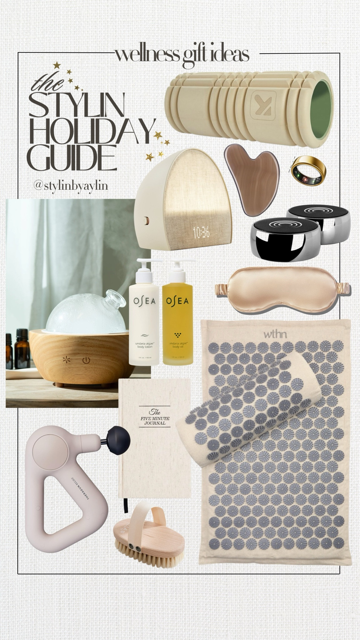 The Stylin holiday gift guide: wellness gift idea✨ 
gifts for her, well being, neutral gifts, StylinByAylin, Aylin

#LTKHoliday #LTKSeasonal #LTKGiftGuide
