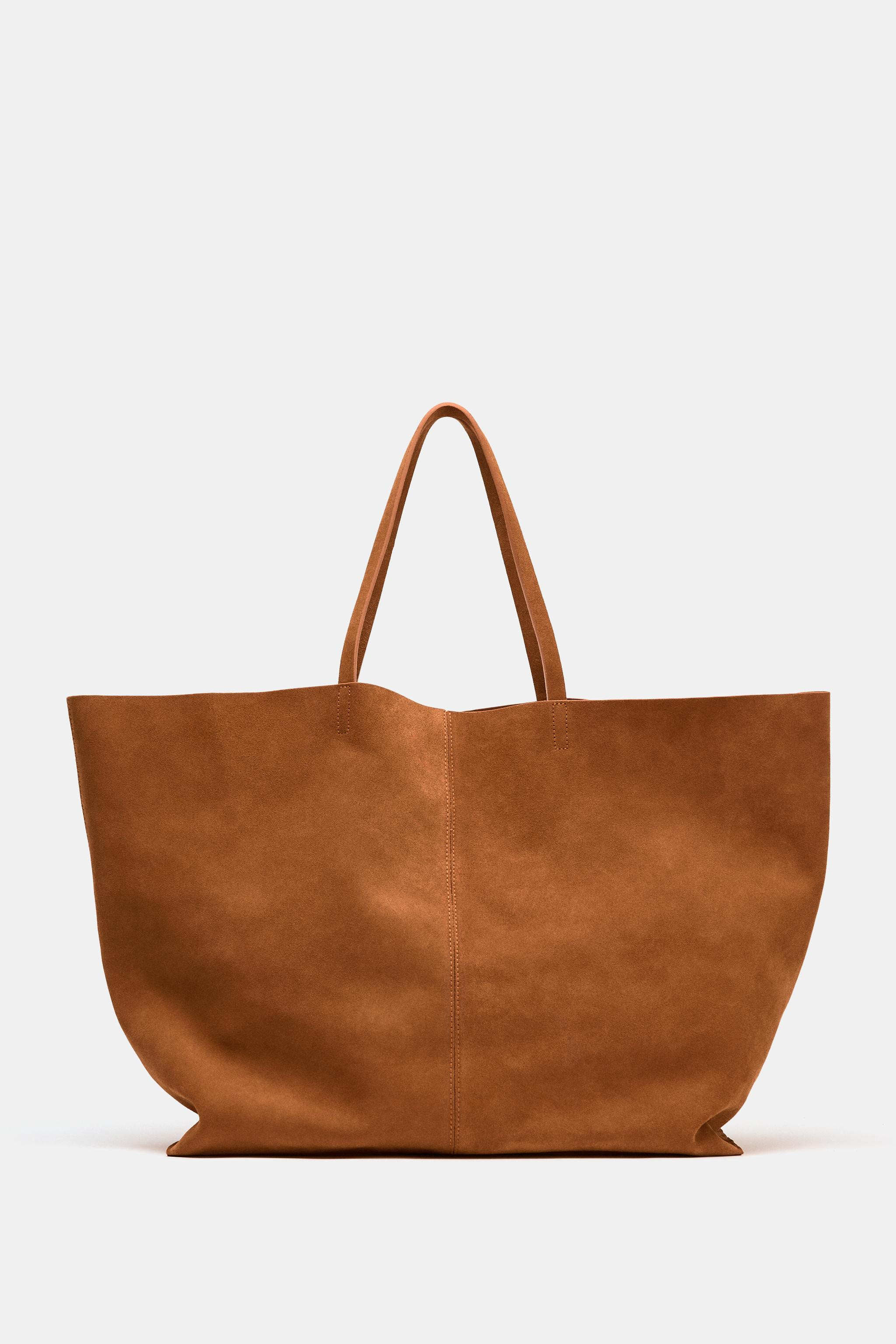 SUEDE MAXI SHOPPER | Zara AU