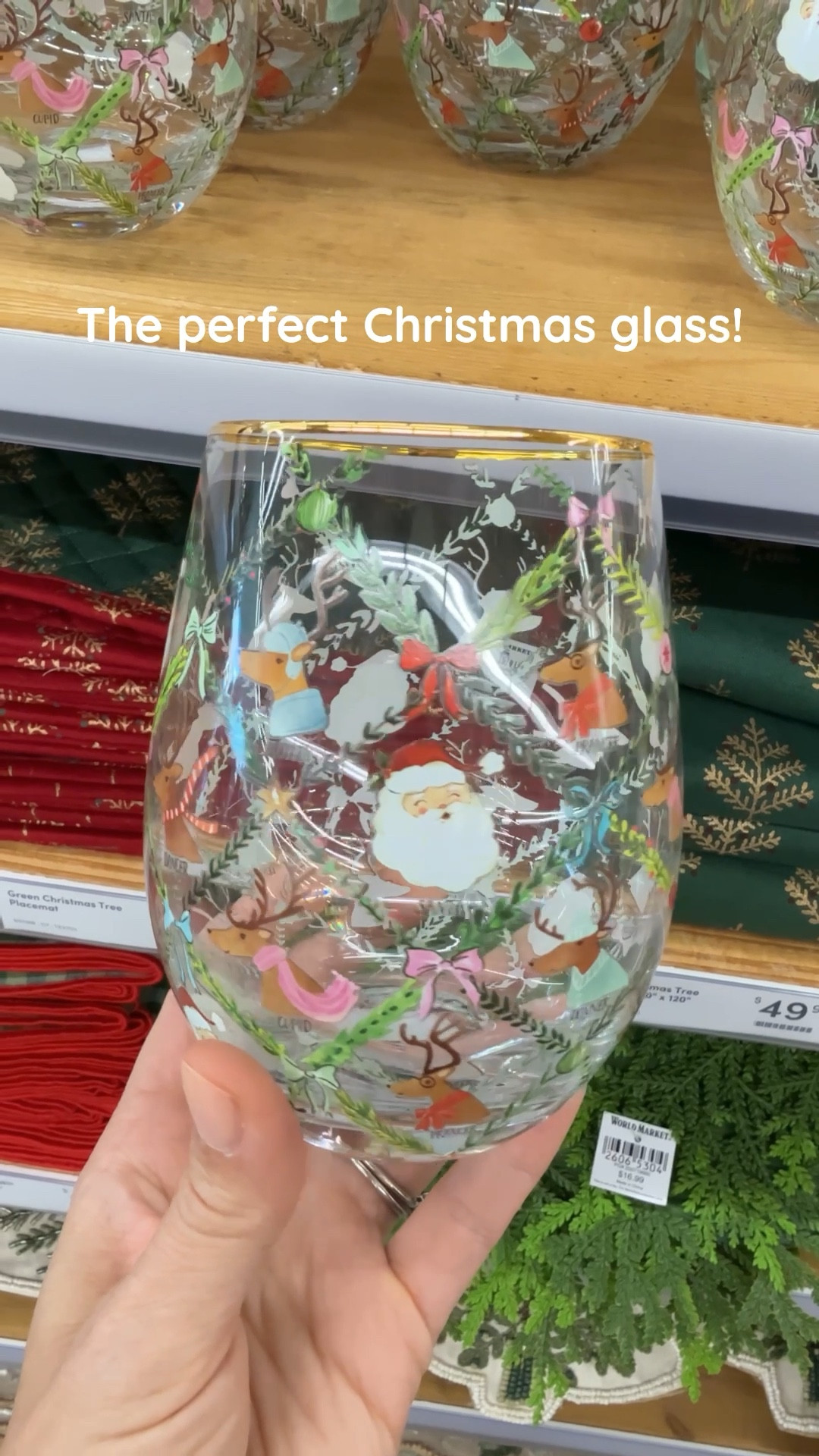 Obsessed with these Christmas cocktail glasses!! 

#LTKHoliday #LTKSeasonal #LTKHome