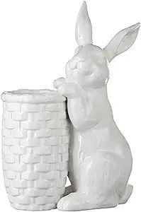 RAZ Imports 4201628 Bunny Bud Vase, 9.75-inch Height | Amazon (US)