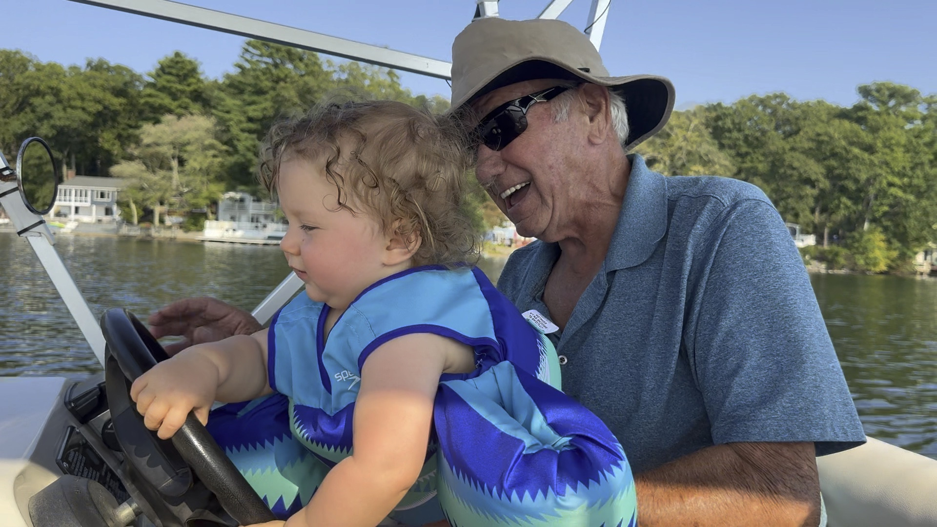 The only life vest that he didn’t hate lol 

#LTKSeasonal #LTKBaby #LTKKids