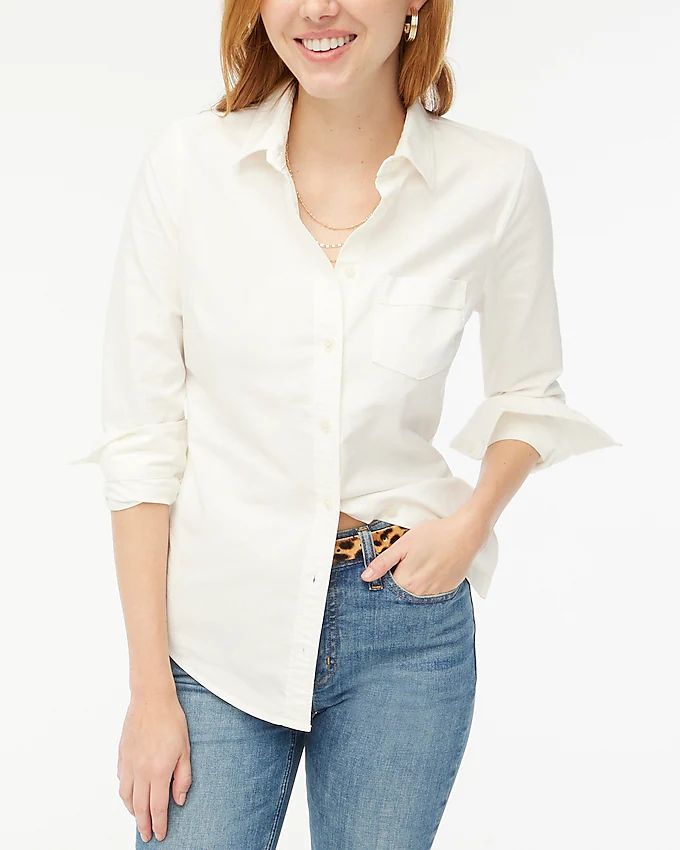 Button-up oxford shirt in signature fit | J.Crew Factory