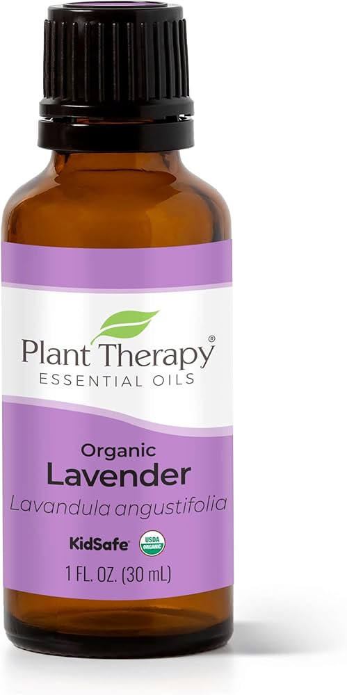 Plant Therapy Organic Lavender Essential Oil 100% Pure, USDA Certified Organic, Undiluted, Natura... | Amazon (US)