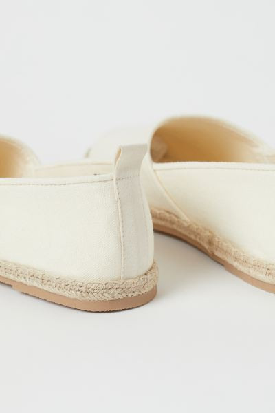 Cotton Canvas Espadrilles | H&M (US + CA)