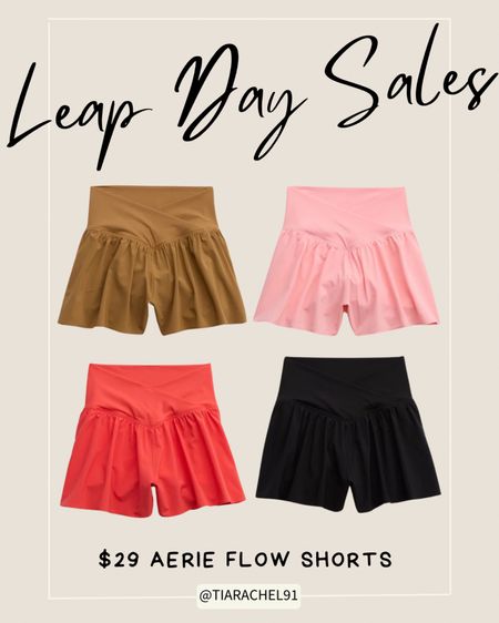 Found a few Leap Day sales! These cute and comfy Aerie shorts are marked down to only $29

#LTKSeasonal #LTKSpringSale #LTKfindsunder50