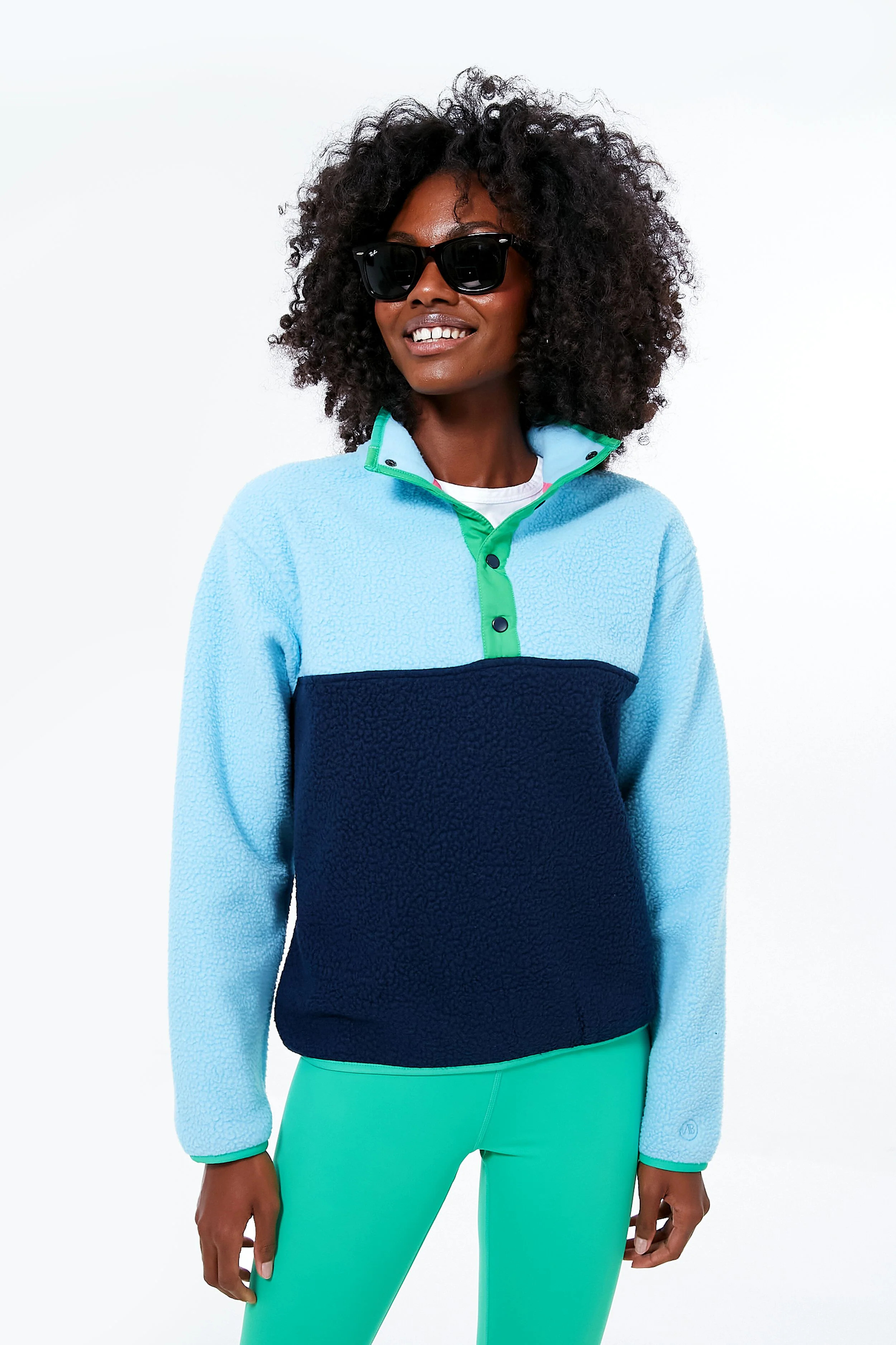 Beverly Blue & Navy Pinehurst Pullover | Tuckernuck (US)