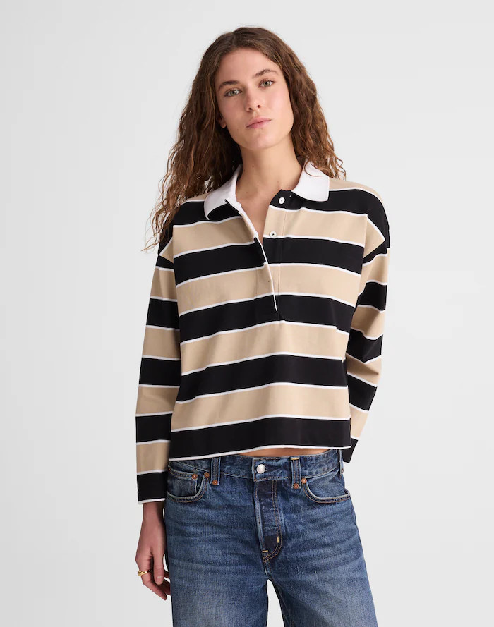 Rugby Polo Shirt | Madewell