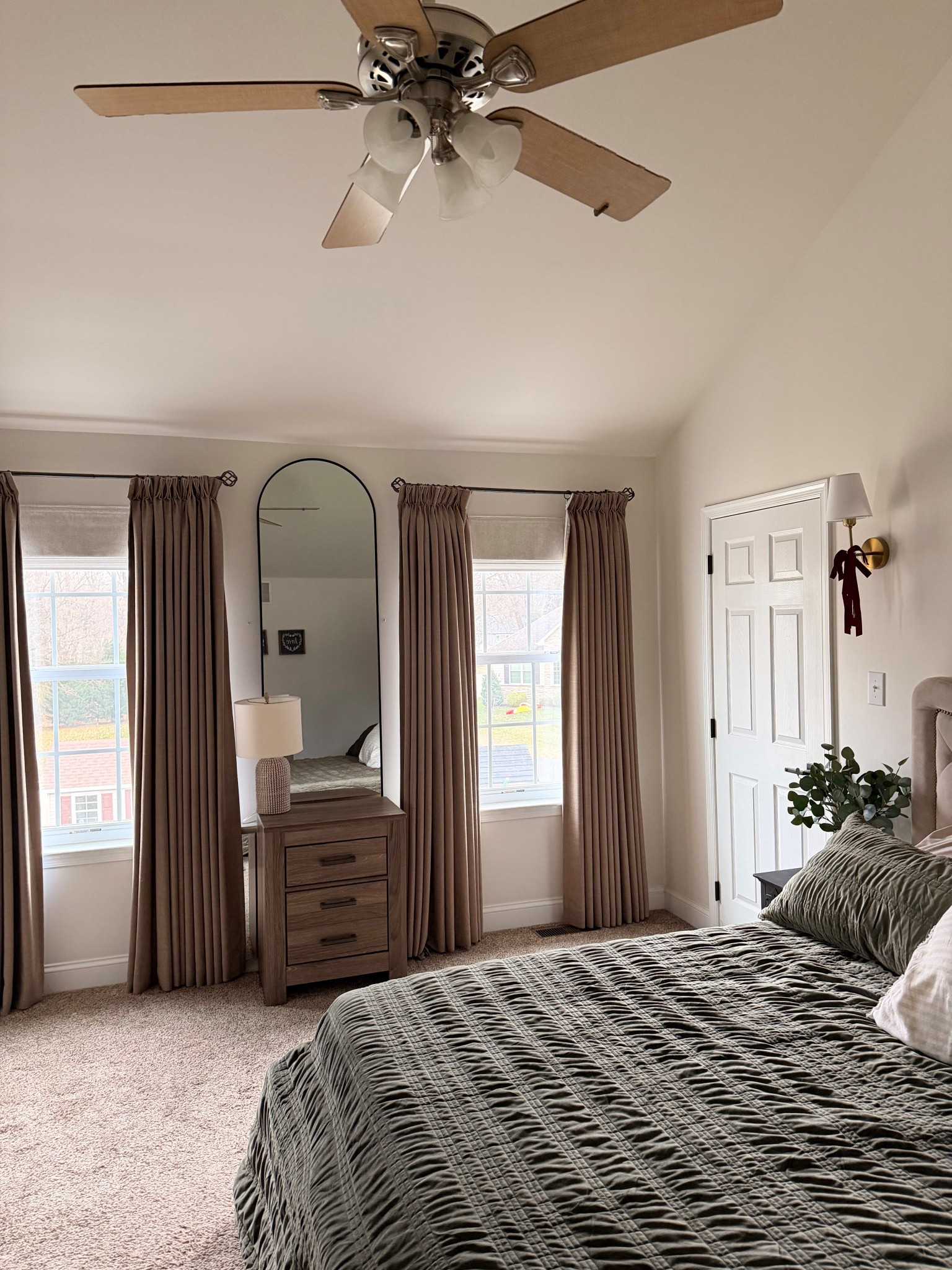 My bedroom feels so cozy now that I added warm long curtains, velvet quilt blanket and motorized blackout Roman shades 😍

#LTKHome #LTKOver40 #LTKmorningroutine