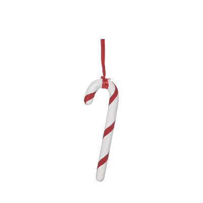 Transpac 6.25 in Multicolor Christmas Candy Cane Ornament Polyresin Tree Decoration for Holiday Cheer | Target