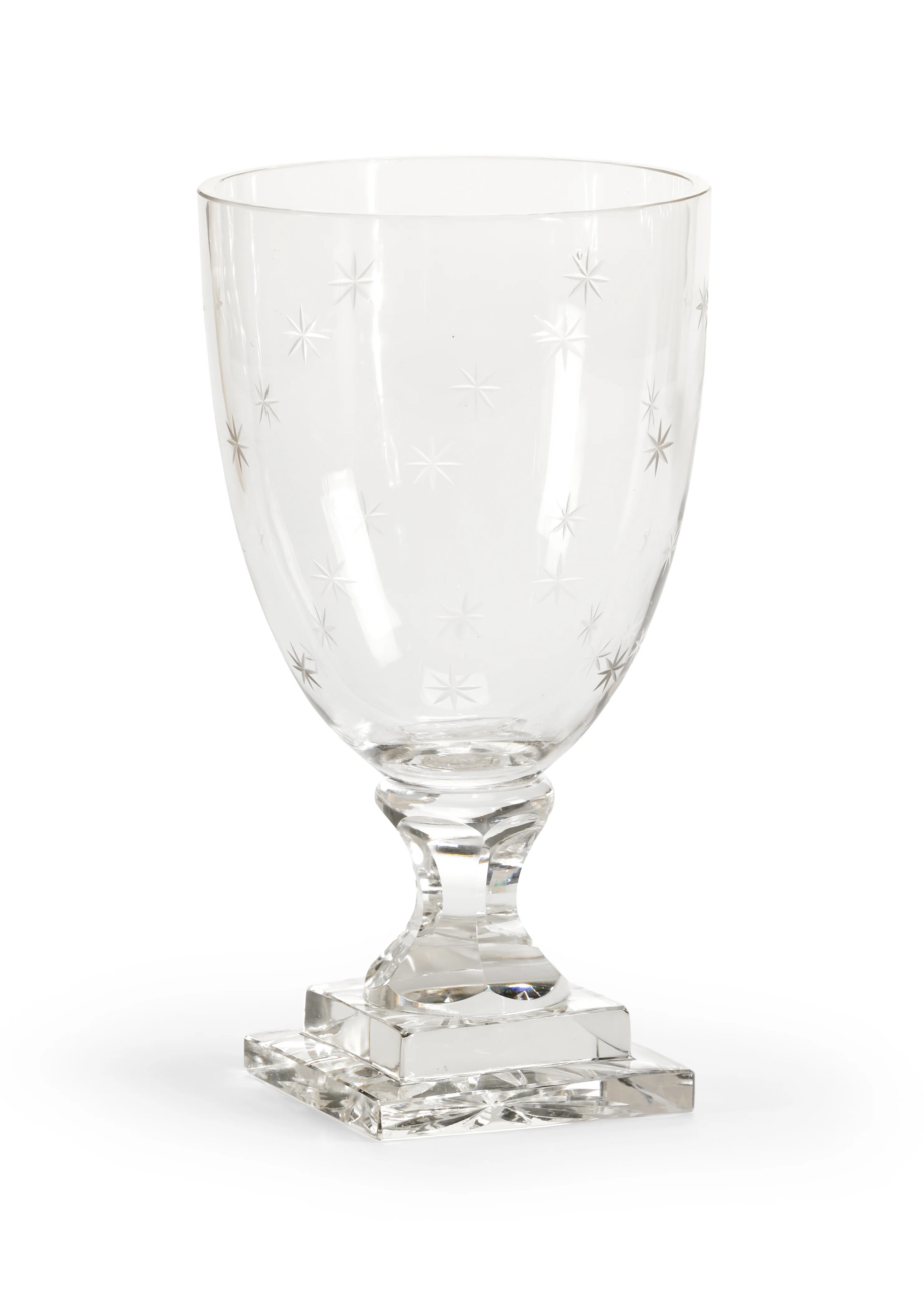 Star 9.25'' H Crystal Tabletop Hurricane | Wayfair North America
