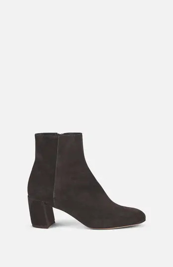 Lynn Bootie Heeled Leather Ankle Boot | Nordstrom