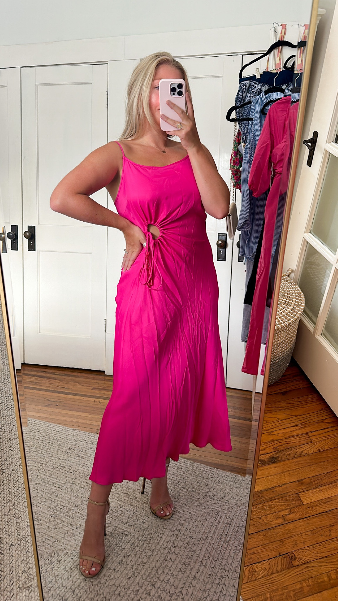 Silk farm rio midi dress on sale!

Fits TTS/Oversized wearing a small 

#LTKwedding #LTKsalealert #LTKFind