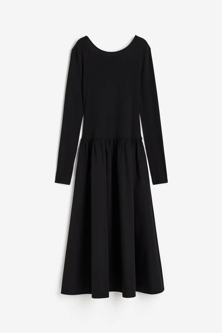 Dress with Flared Skirt | H&M (US + CA)