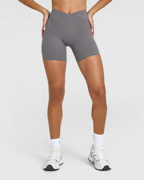 Unified Wrap Shorts 6" 
 Ash Grey | Oner Active (UK / US)