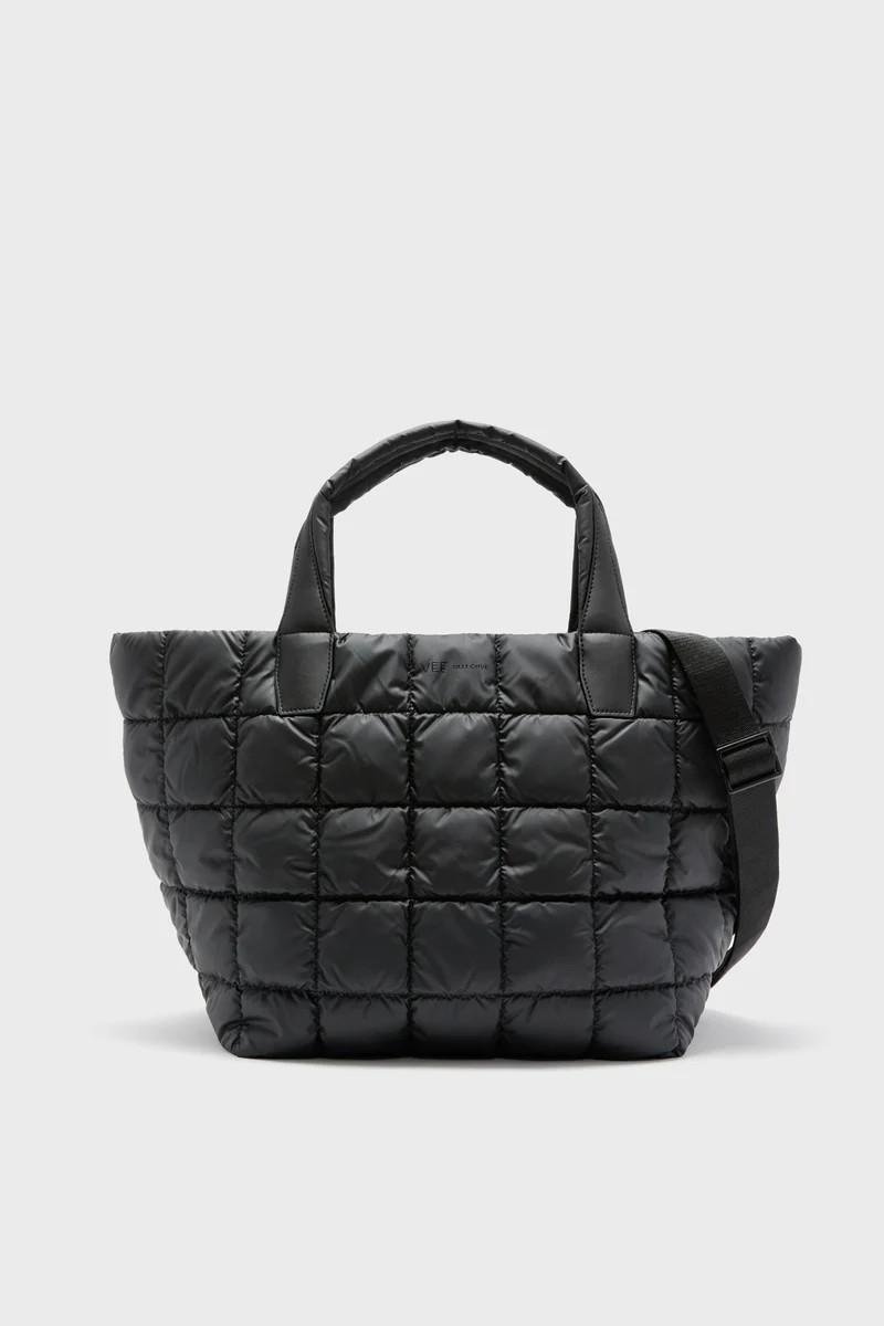 Matte Black Porter Tote Medium | Tuckernuck (US)