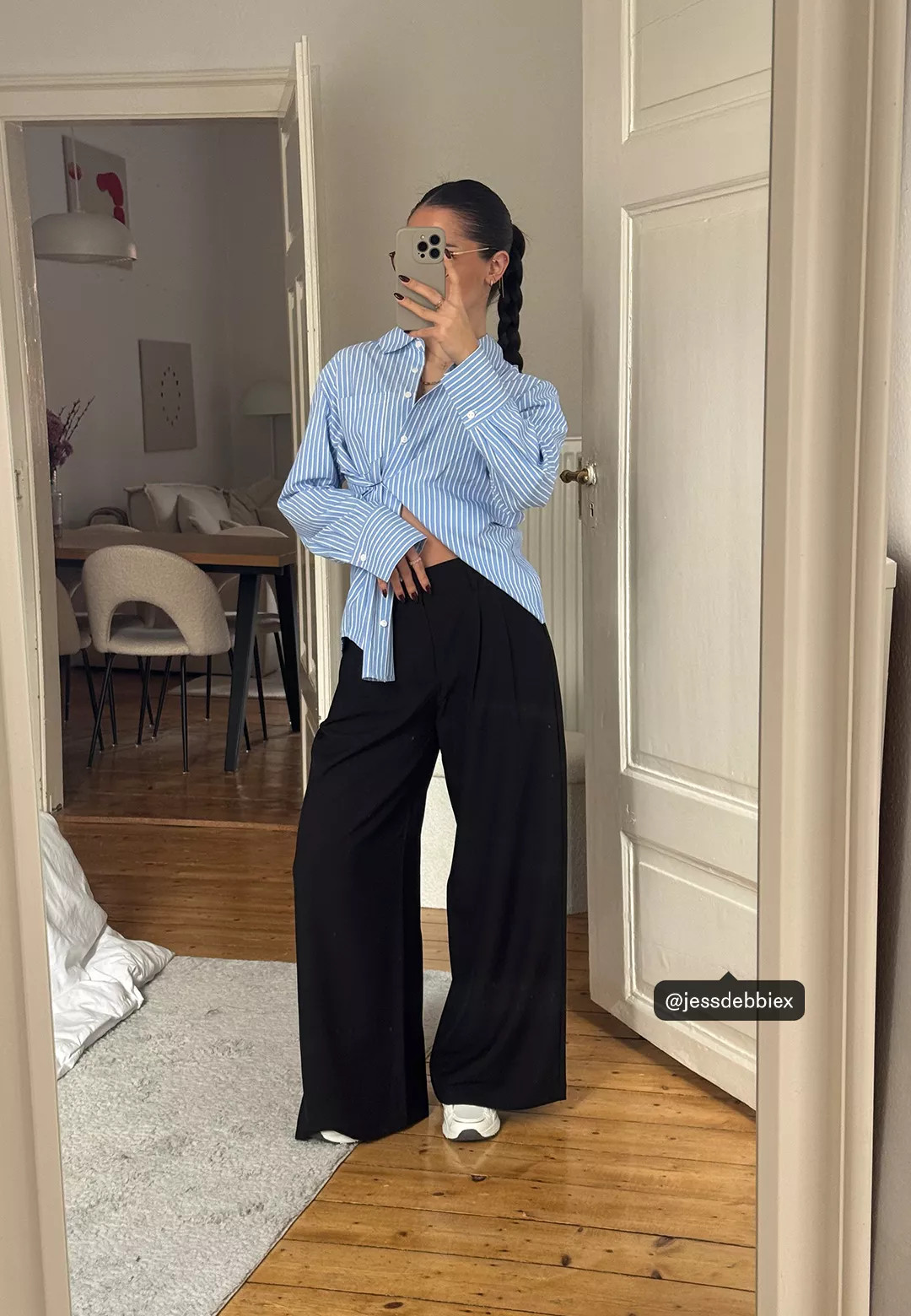 Chemise basique à rayures avec poche en popeline - Chemises et blouses femme | Stradivarius Fra... | Stradivarius (FR)