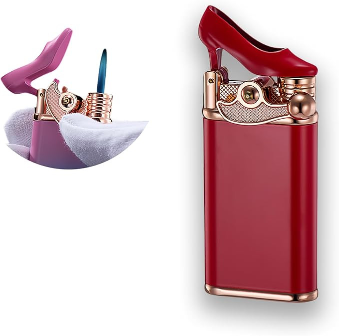 Cute Pretty Lighter, Soft Flame, Butane Refillable, Unique for Women, Candles, Gift, Camping, BBQ... | Amazon (US)