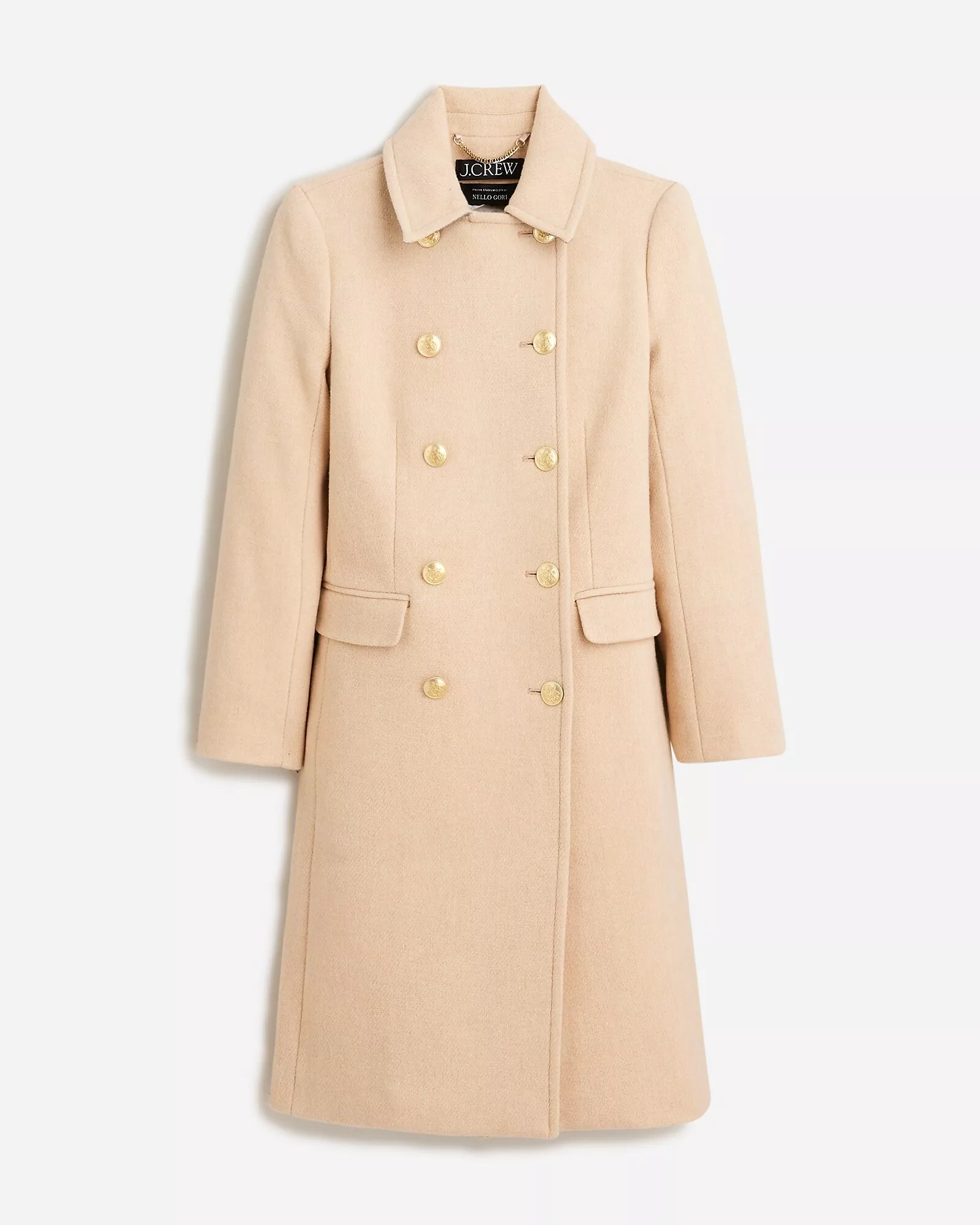 J crew wool blend on sale coat