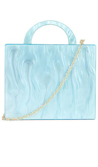 Cube Tote Bag in Blue | Revolve Clothing (Global)