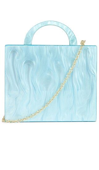 Cube Tote Bag in Blue | Revolve Clothing (Global)