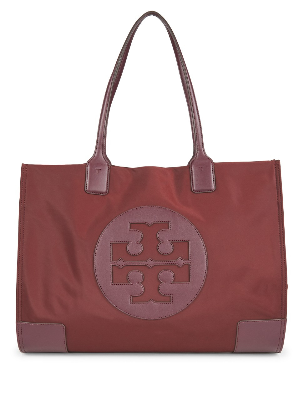 Tory Burch Women's Ella Nylon Tote - Claret | Saks Fifth Avenue