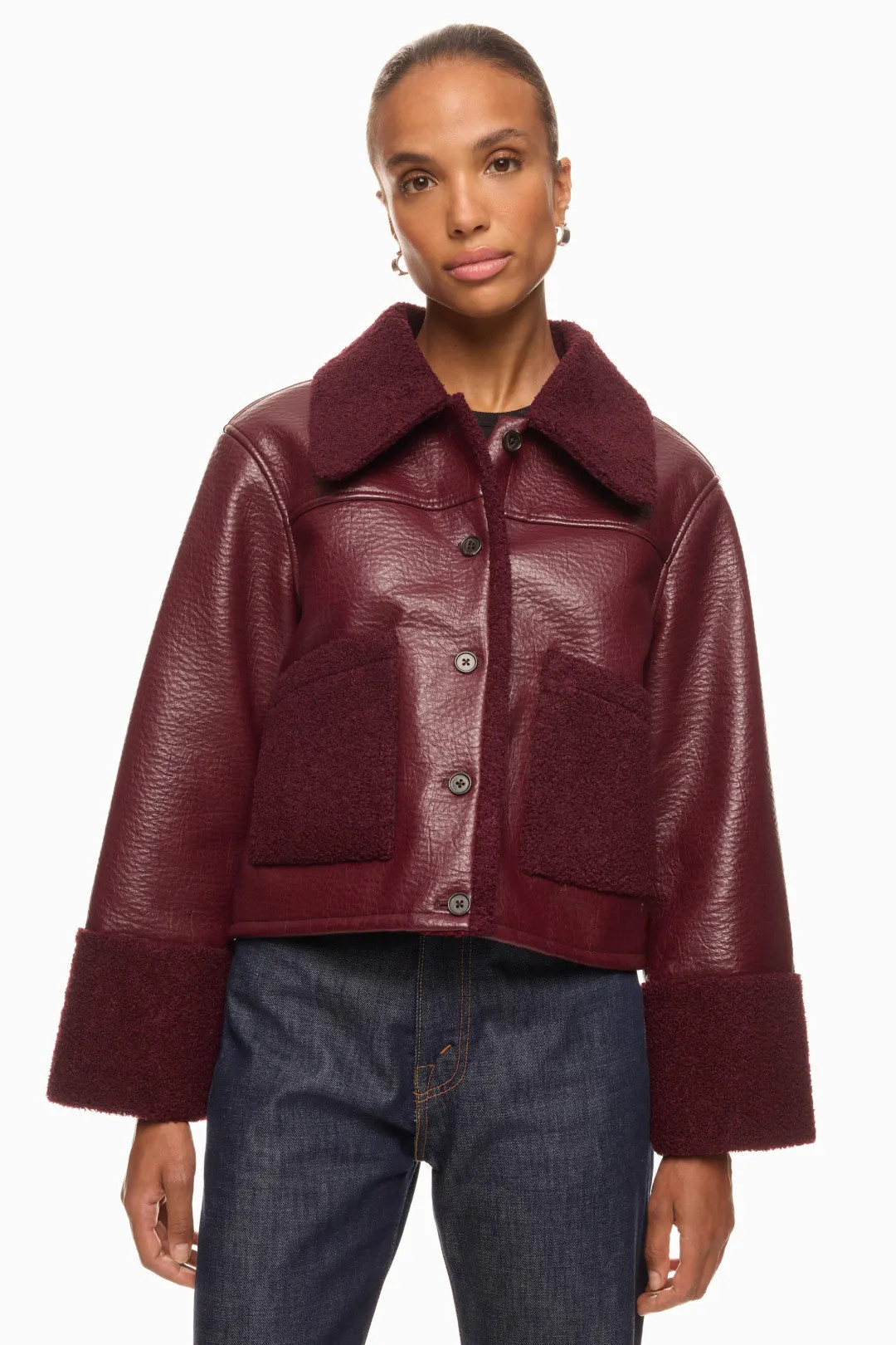 Rails Dria Shearling Jacket | Rent the Runway