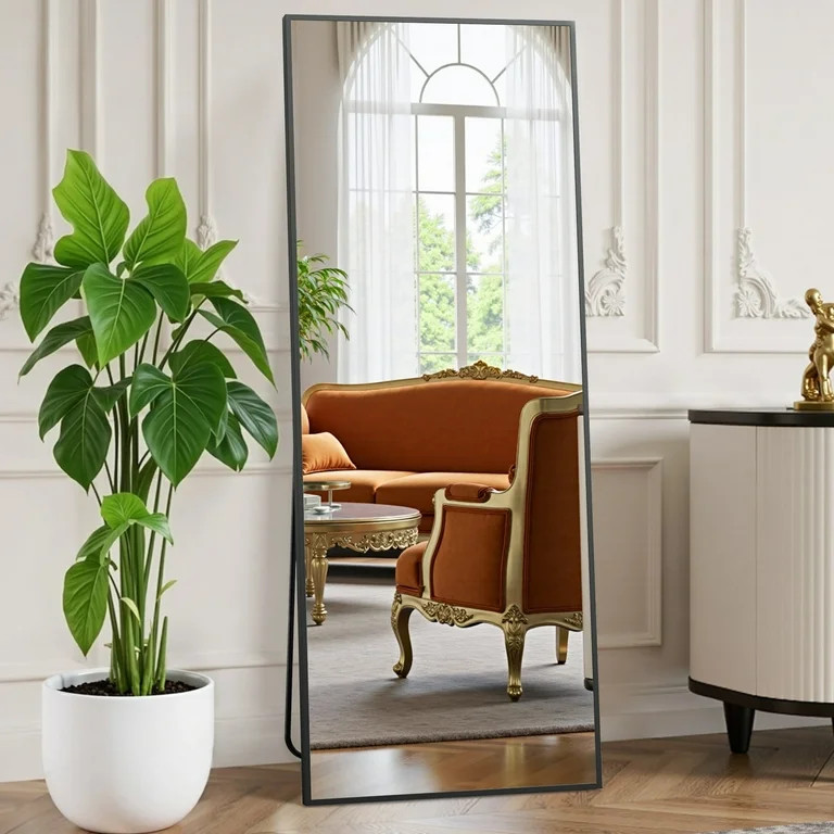 EDX Full Length Mirror 64"x21" Full Body Mirror Rectangle Free Standing Wall Mounted Leaning Hang... | Walmart (US)