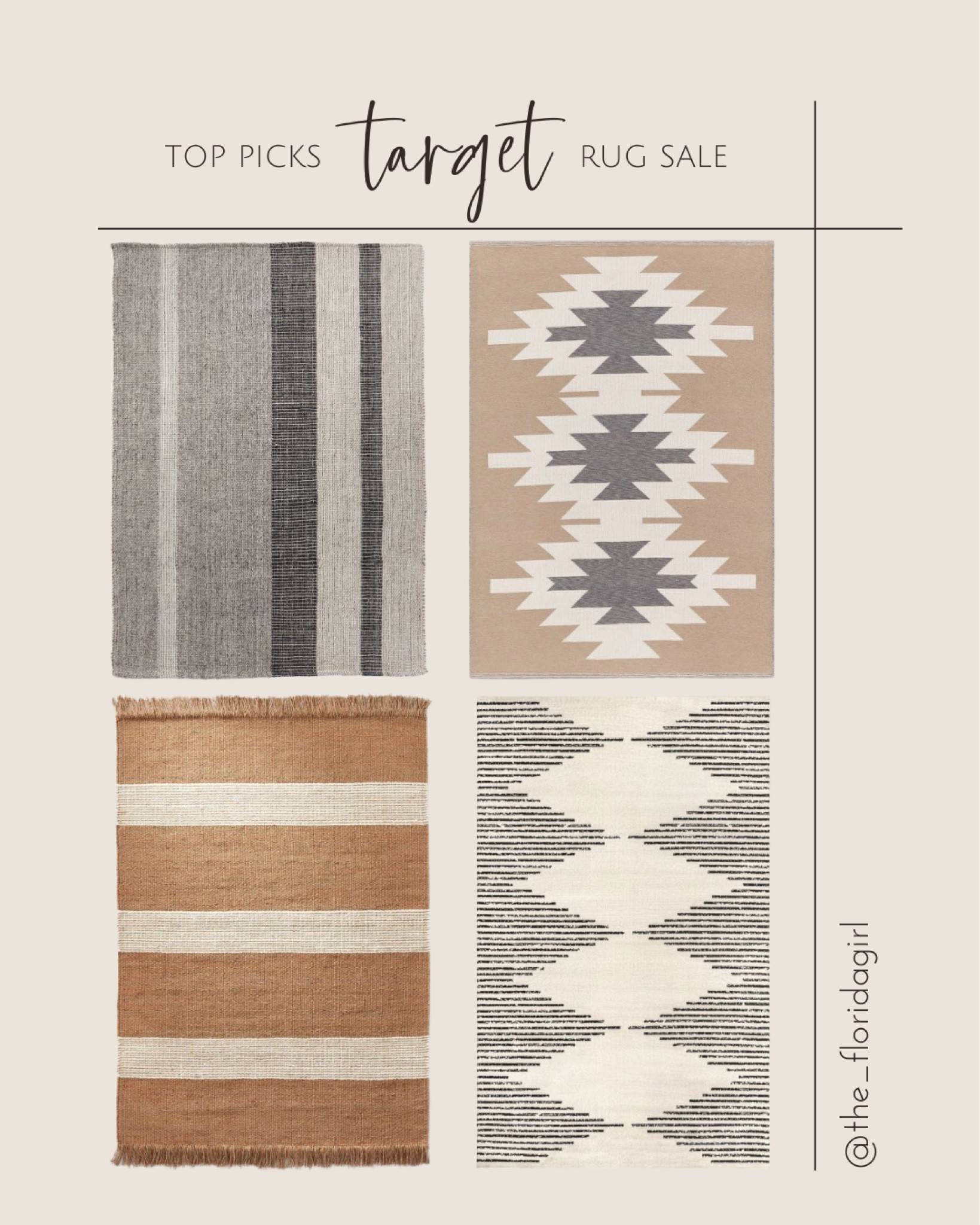 Target rug sale #target #targetfinds #targethome #rugs #sale #salealert #home #homefinds #homedecor #rug #outdoor #outdoorliving #jute #juterug #boho #bohostyle #bohemian #natural #targetsale

#LTKFind #LTKhome #LTKsalealert