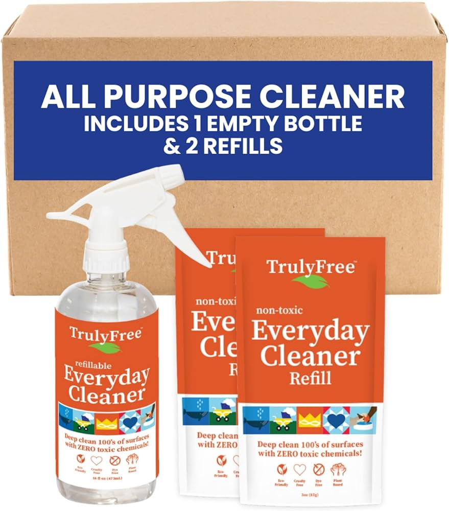 Everyday Cleaner - Multipurpose Cleaner Spray, Kitchen Counter Cleaner, Natural Cleaning Products... | Amazon (US)