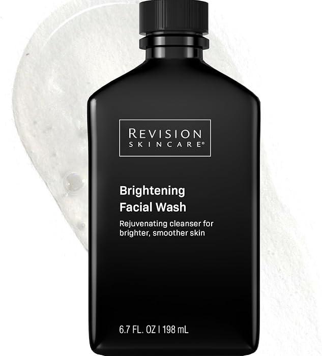 Revision Skincare Brightening Facial Wash, Exfoliating Face Cleanser with Vitamin C and Vitamin E | Amazon (US)
