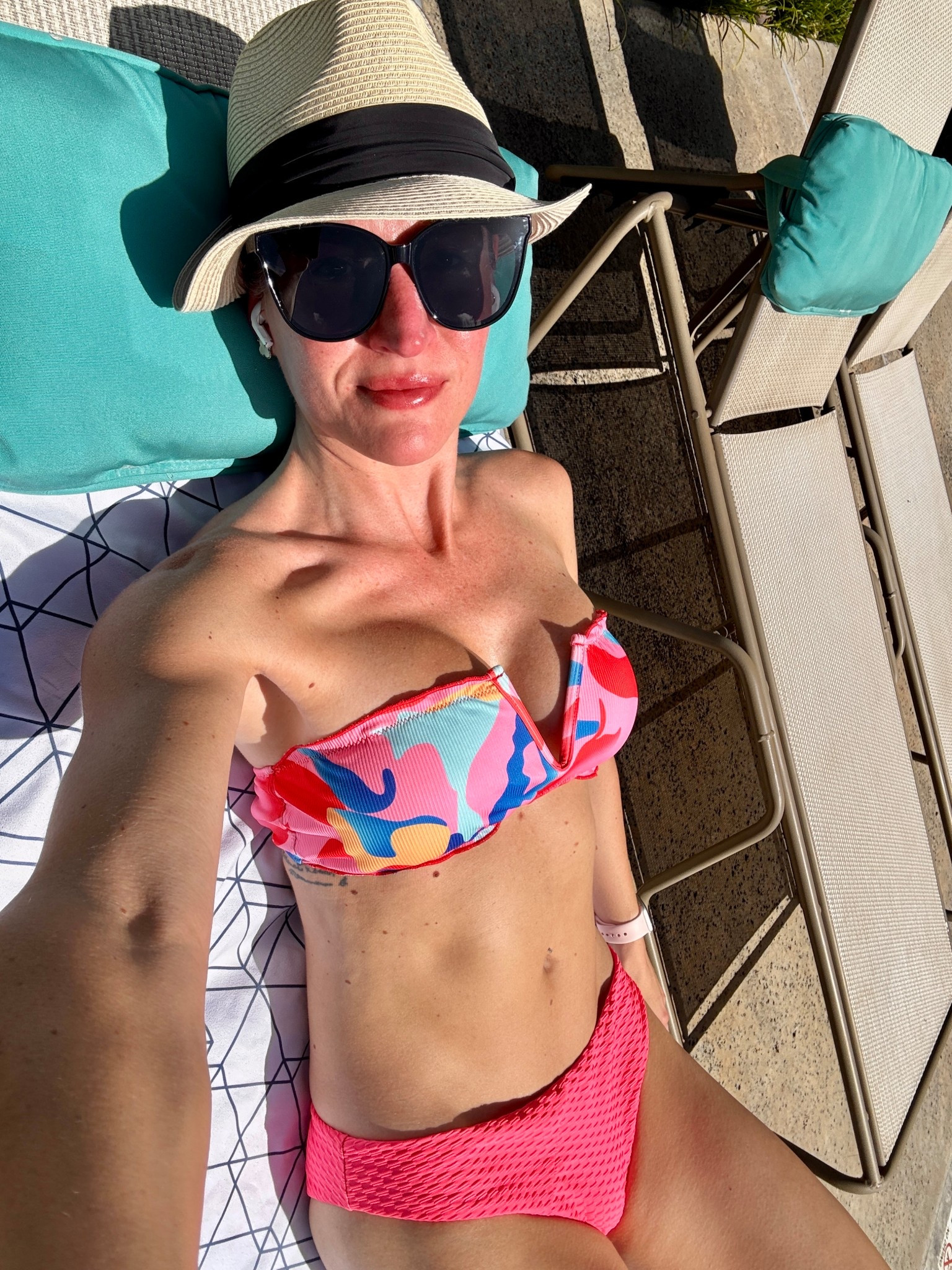 Swimsuits and coverups 
Sun hats and sunglasses 

#everypiecefits

Swimsuit
Bikini
Two piece
One piece
Cut out swimsuit 
Bathing suit 
Packable hat
Beach outfit 
Pool outfit 

#LTKSwim #LTKTravel #LTKSeasonal